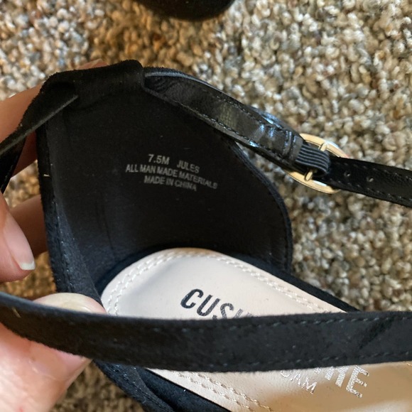 Cushionaire Memory Foam Jules Black Heels - Size 7.5 - Picture 8 of 8